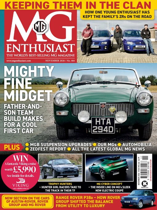 Cover image for MG Enthusiast